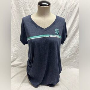 Seattle Kraken V-Neck T-Shirt
